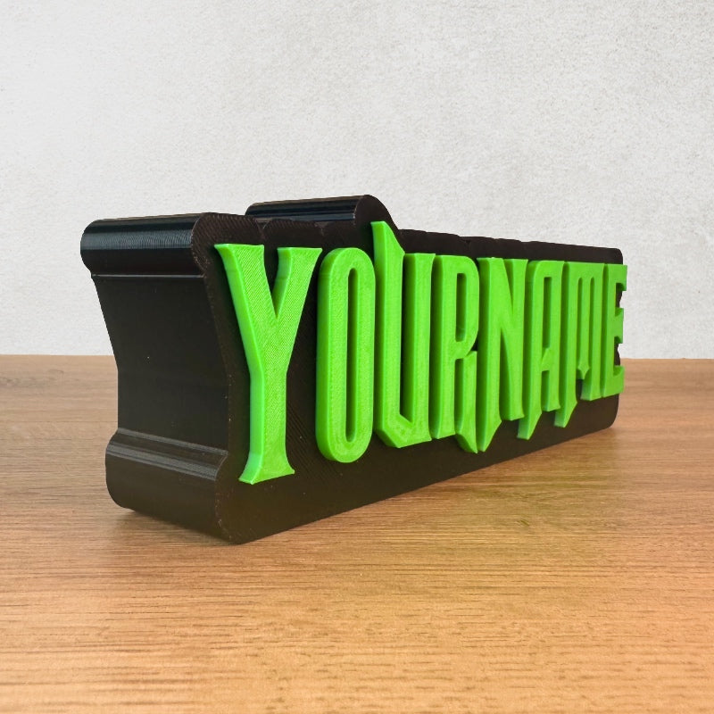 Personalised Wicked Style Name Sign – Customise With Any Name