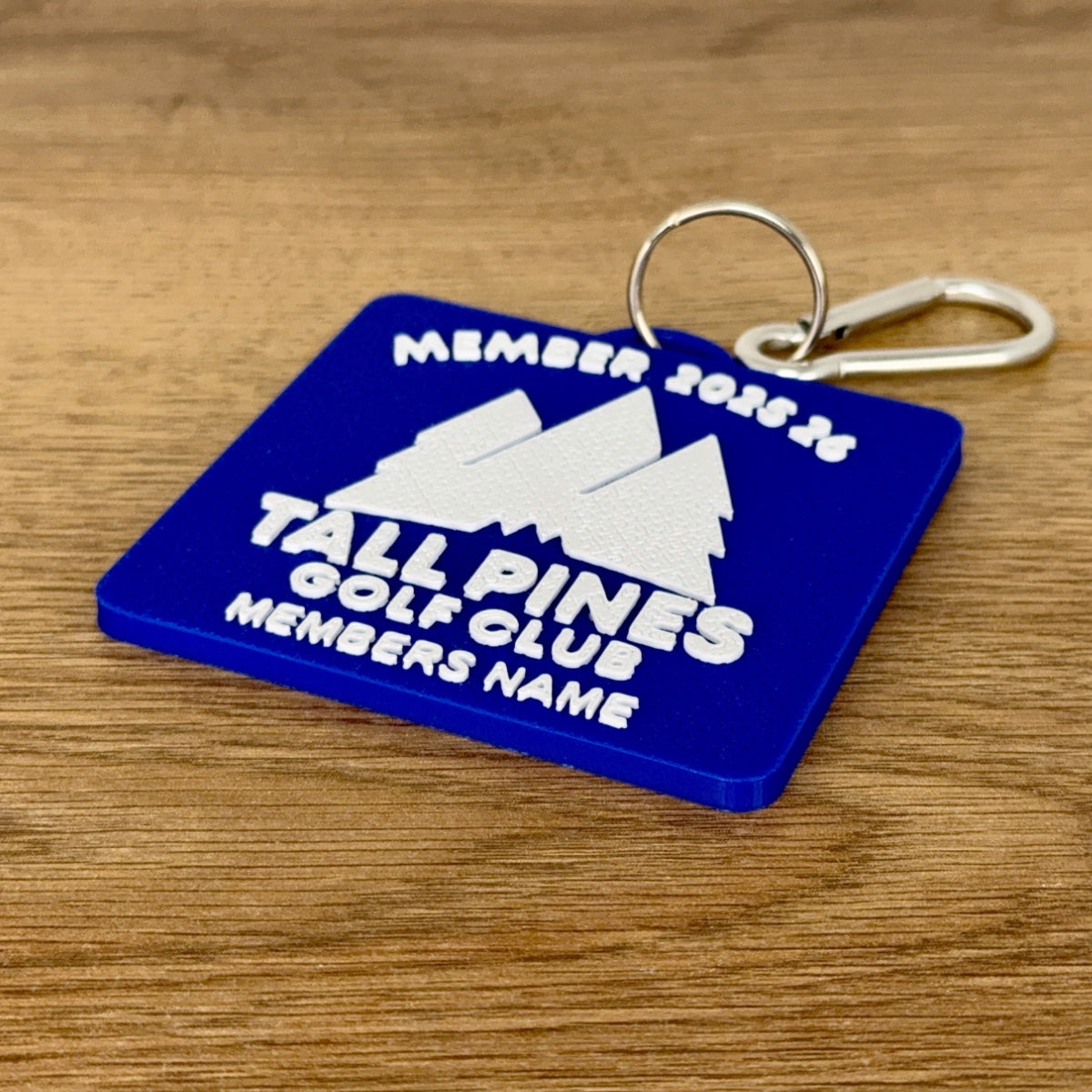 PERSONALISED SQUARE BAG TAG