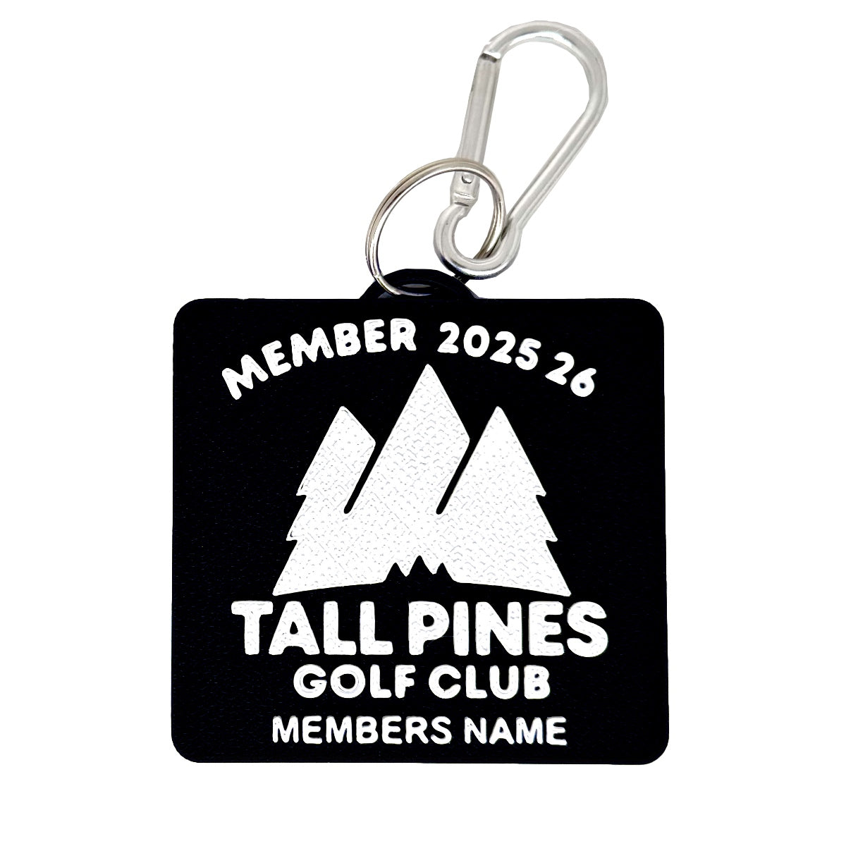 PERSONALISED SQUARE BAG TAG